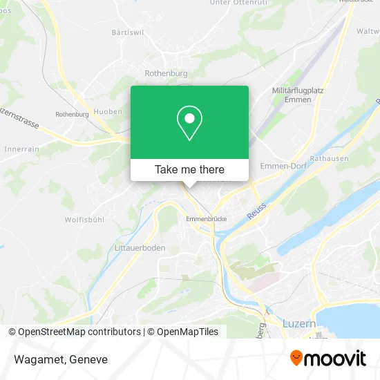 Wagamet map