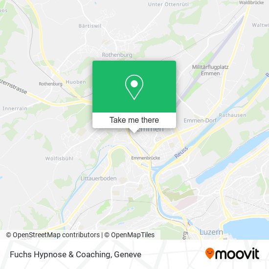 Fuchs Hypnose & Coaching map