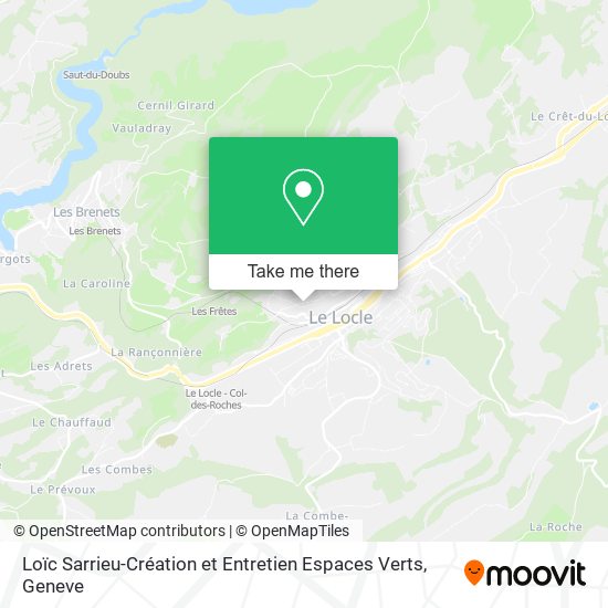 Loïc Sarrieu-Création et Entretien Espaces Verts map