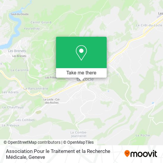 Association Pour le Traitement et la Recherche Médicale map