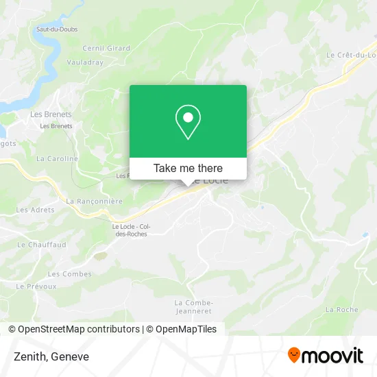 Zenith map