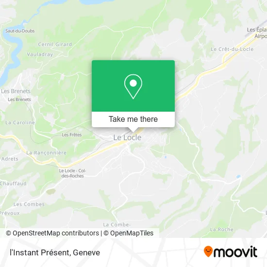 l'Instant Présent map