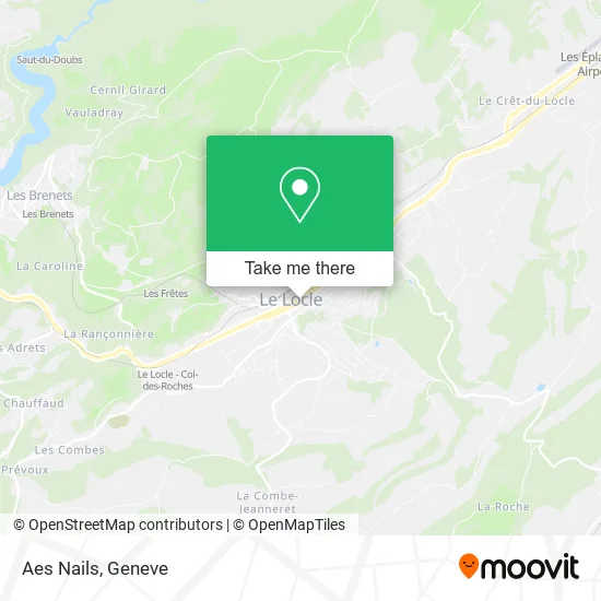 Aes Nails map