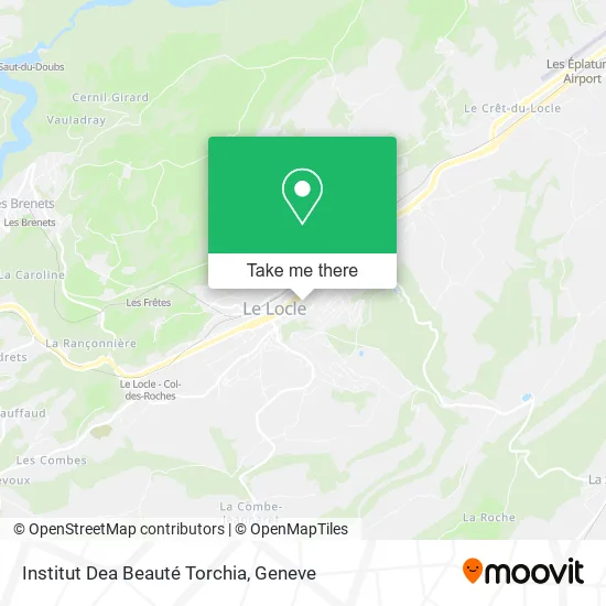 Institut Dea Beauté Torchia map