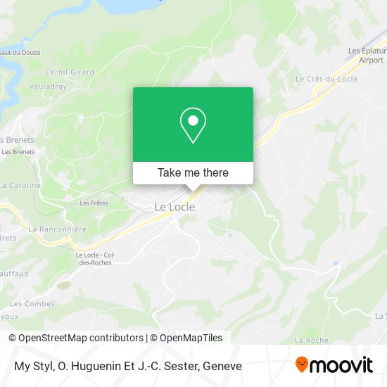 My Styl, O. Huguenin Et J.-C. Sester map
