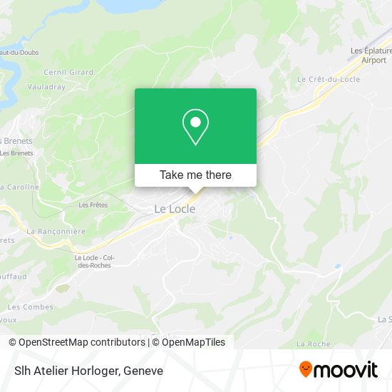 Slh Atelier Horloger map