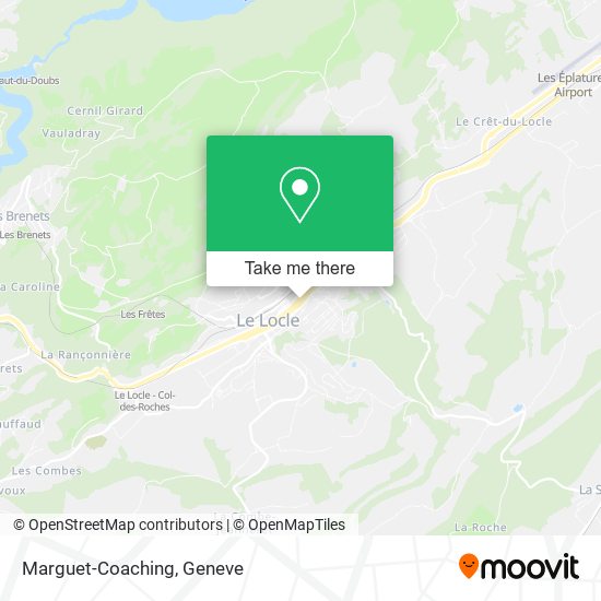 Marguet-Coaching map