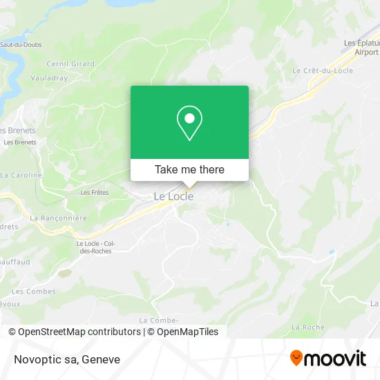 Novoptic sa map