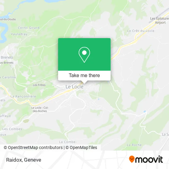 Raidox map