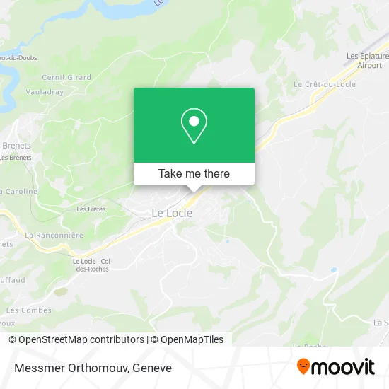Messmer Orthomouv map