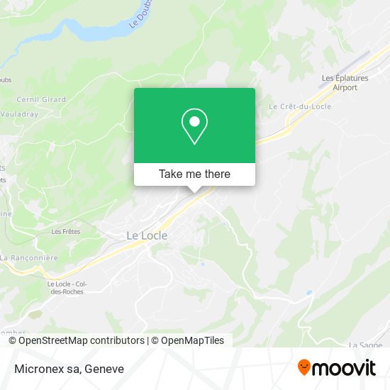 Micronex sa map