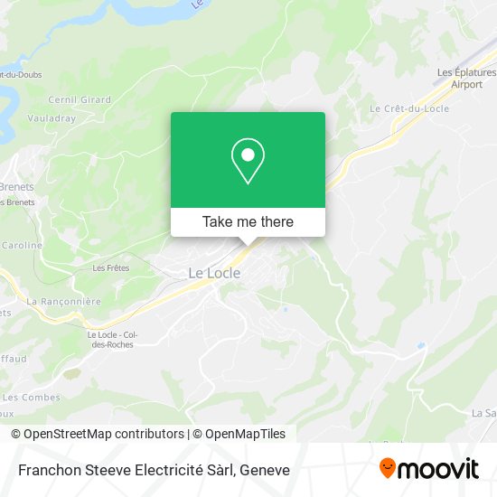 Franchon Steeve Electricité Sàrl plan