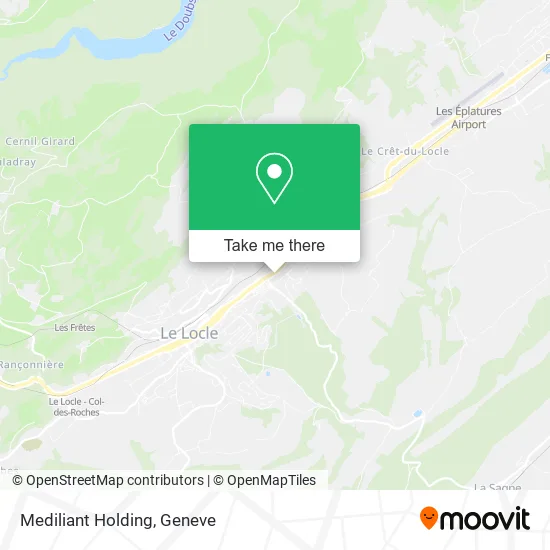 Mediliant Holding map