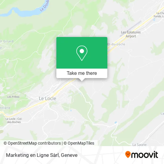 Marketing en Ligne Sàrl map