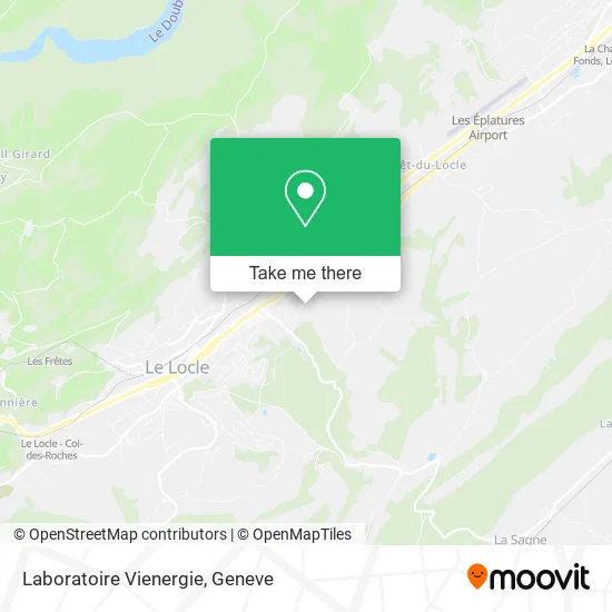 Laboratoire Vienergie map
