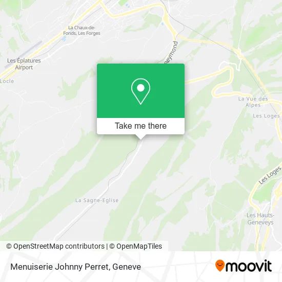 Menuiserie Johnny Perret map