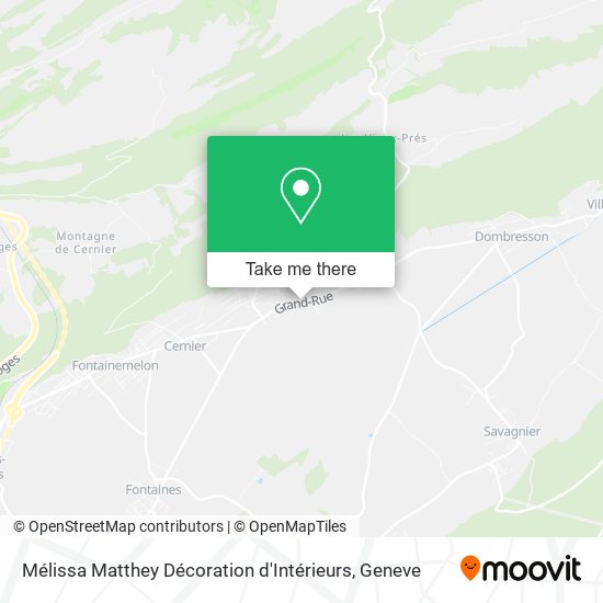 Mélissa Matthey Décoration d'Intérieurs map