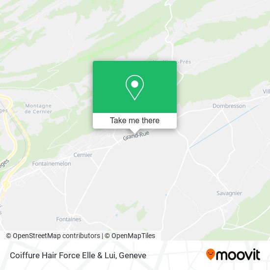 Coiffure Hair Force Elle & Lui map