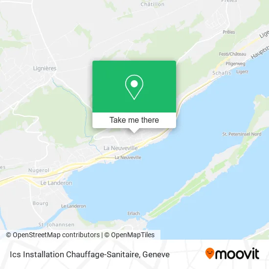 Ics Installation Chauffage-Sanitaire map