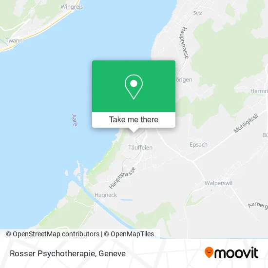 Rosser Psychotherapie map