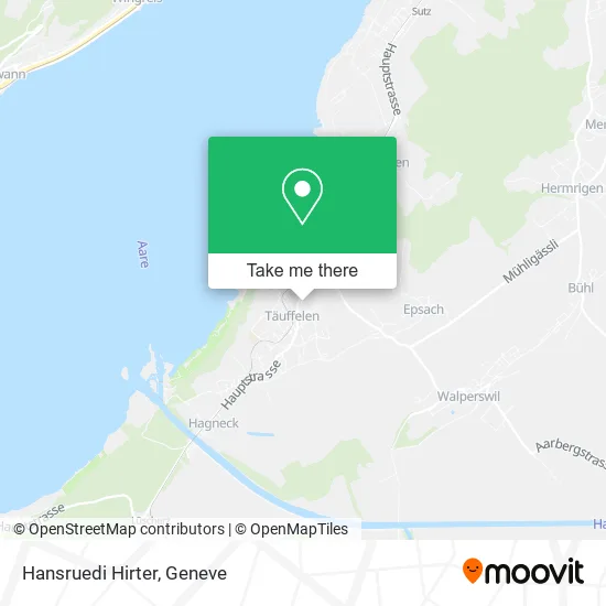 Hansruedi Hirter map