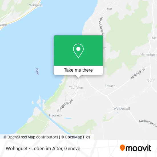 Wohnguet - Leben im Alter map
