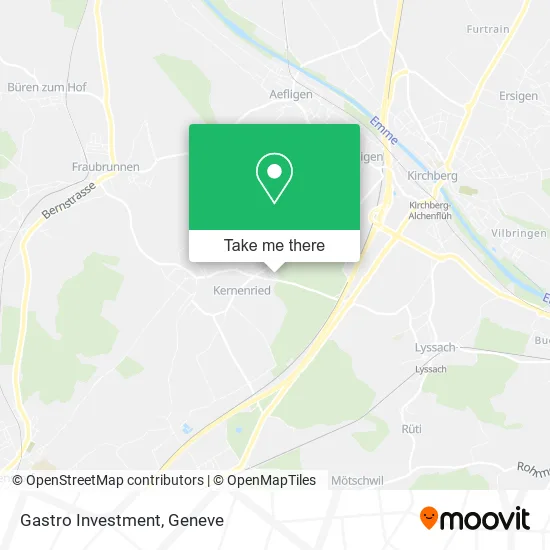 Gastro Investment map
