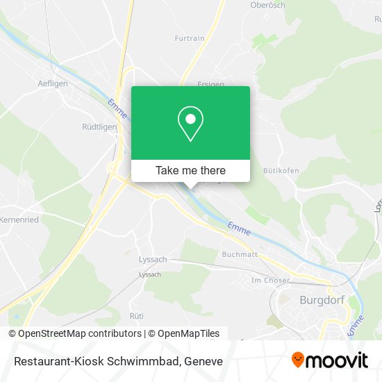 Restaurant-Kiosk Schwimmbad map