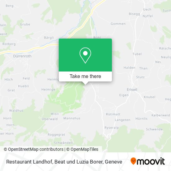 Restaurant Landhof, Beat und Luzia Borer map