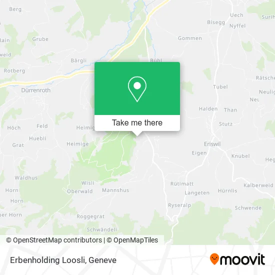 Erbenholding Loosli map