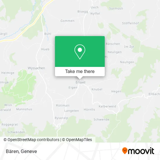Bären map
