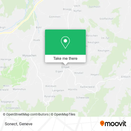 Sonect map