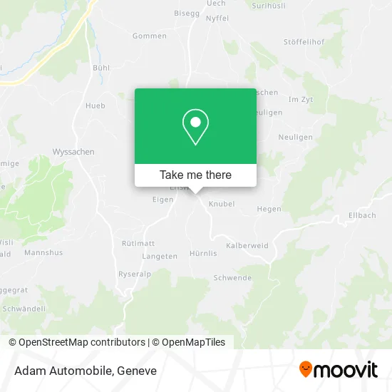 Adam Automobile map