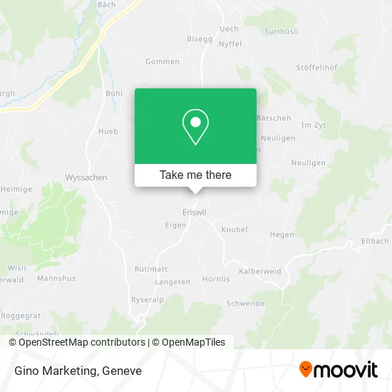 Gino Marketing map