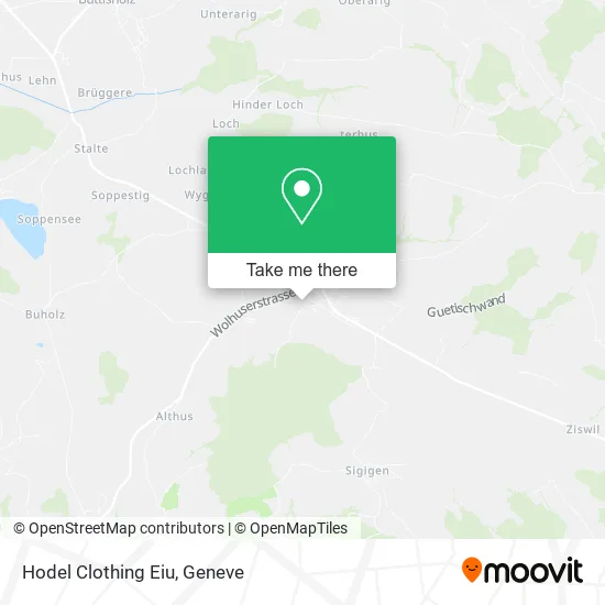 Hodel Clothing Eiu map