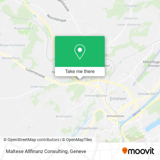 Maltese Allfinanz Consulting map