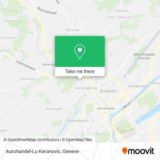 Autohandel-Lu Keranovic map