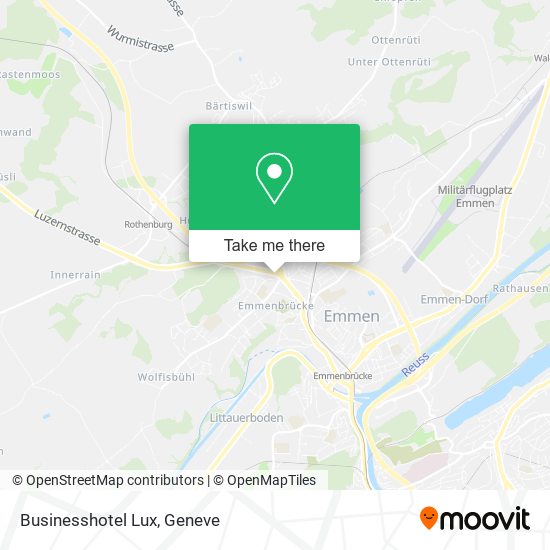 Businesshotel Lux map