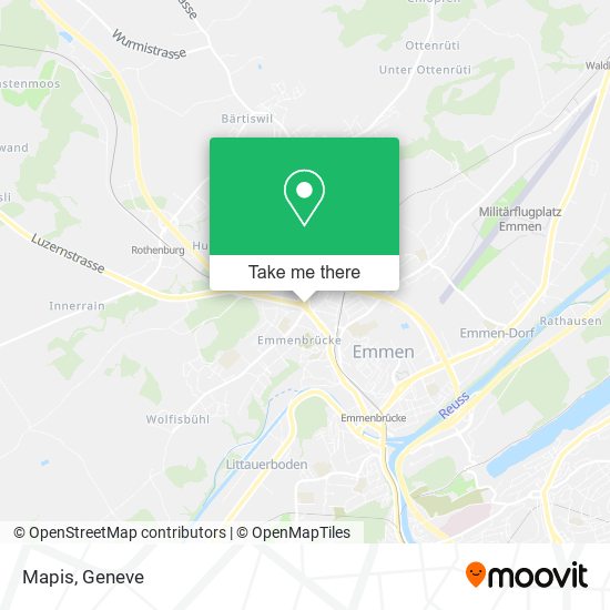 Mapis map