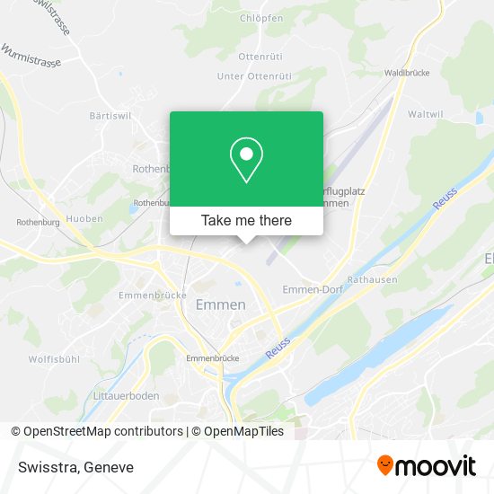 Swisstra map