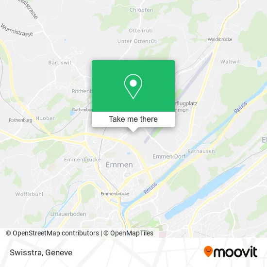 Swisstra map