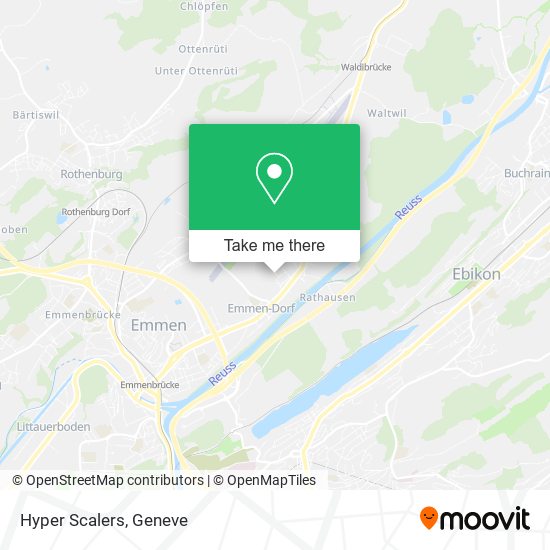 Hyper Scalers map