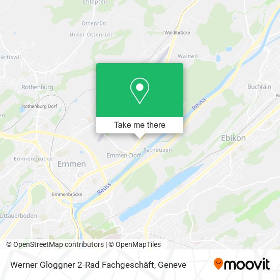 Werner Gloggner 2-Rad Fachgeschäft map