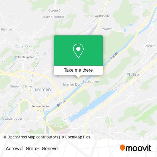 Aerowell GmbH map