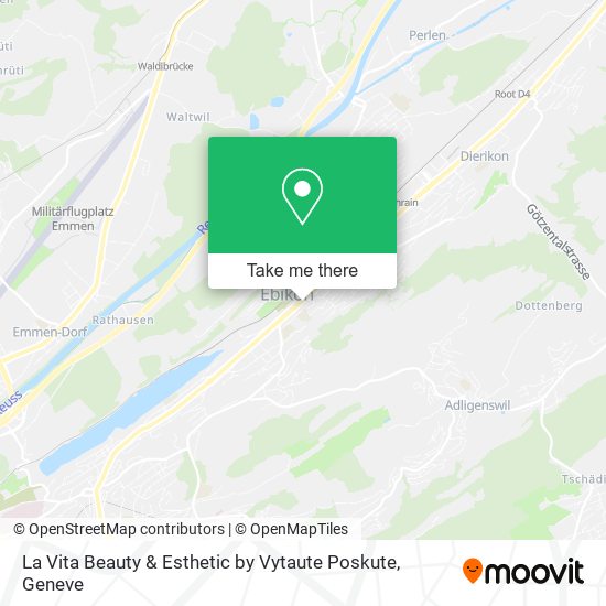 La Vita Beauty & Esthetic by Vytaute Poskute map