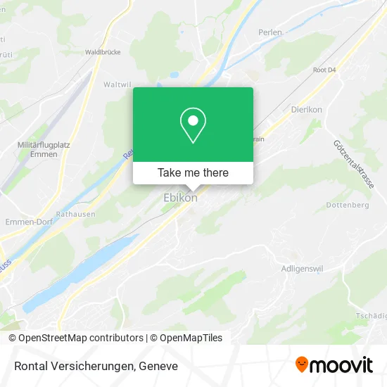Rontal Versicherungen map