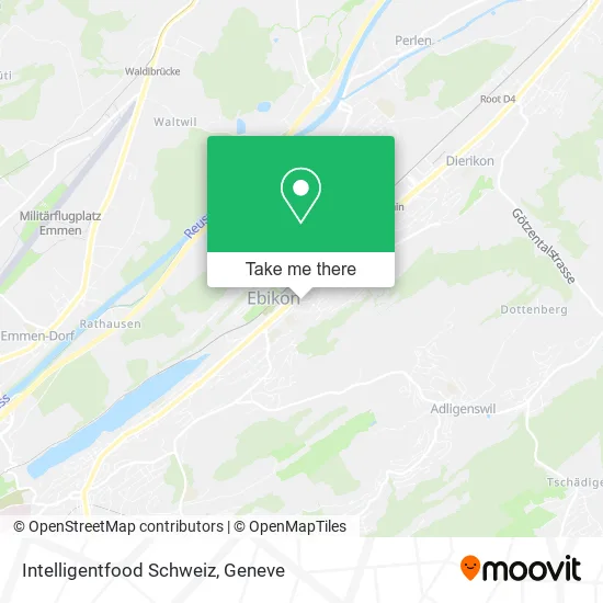 Intelligentfood Schweiz map