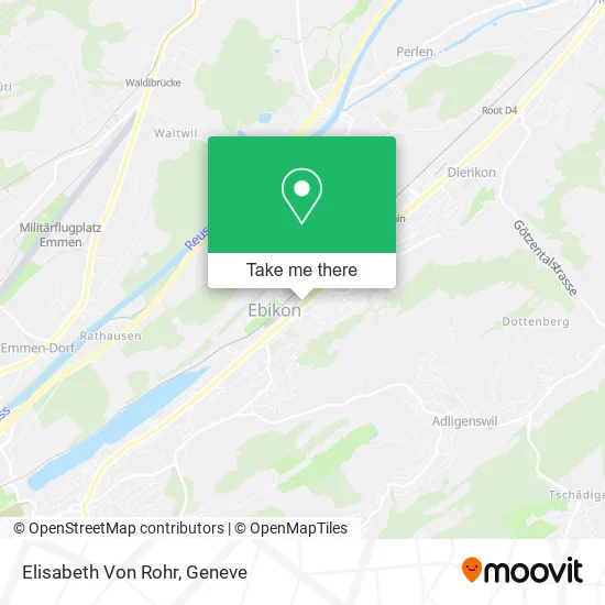 Elisabeth Von Rohr map