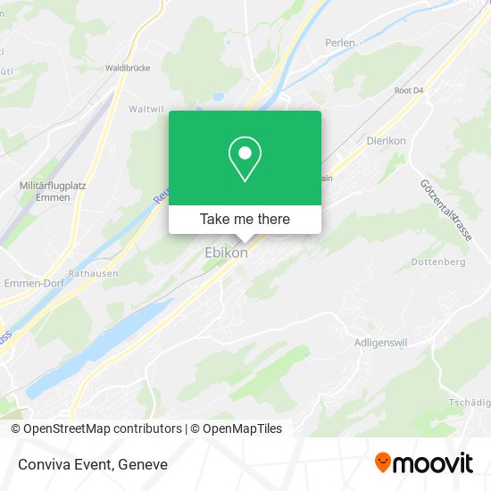 Conviva Event map