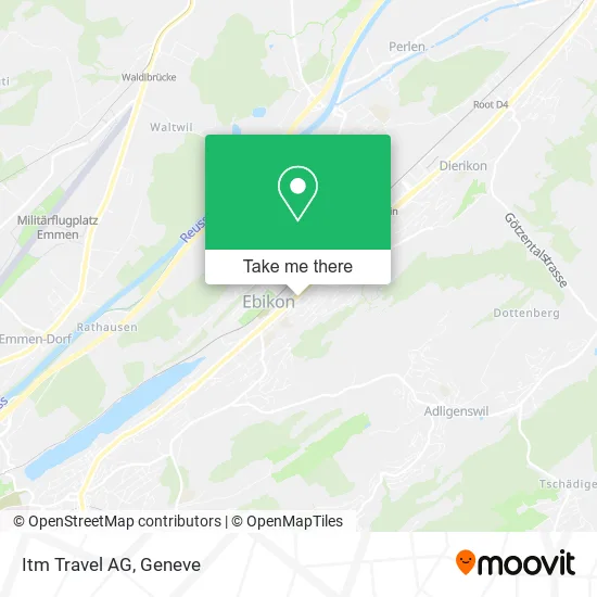 Itm Travel AG map